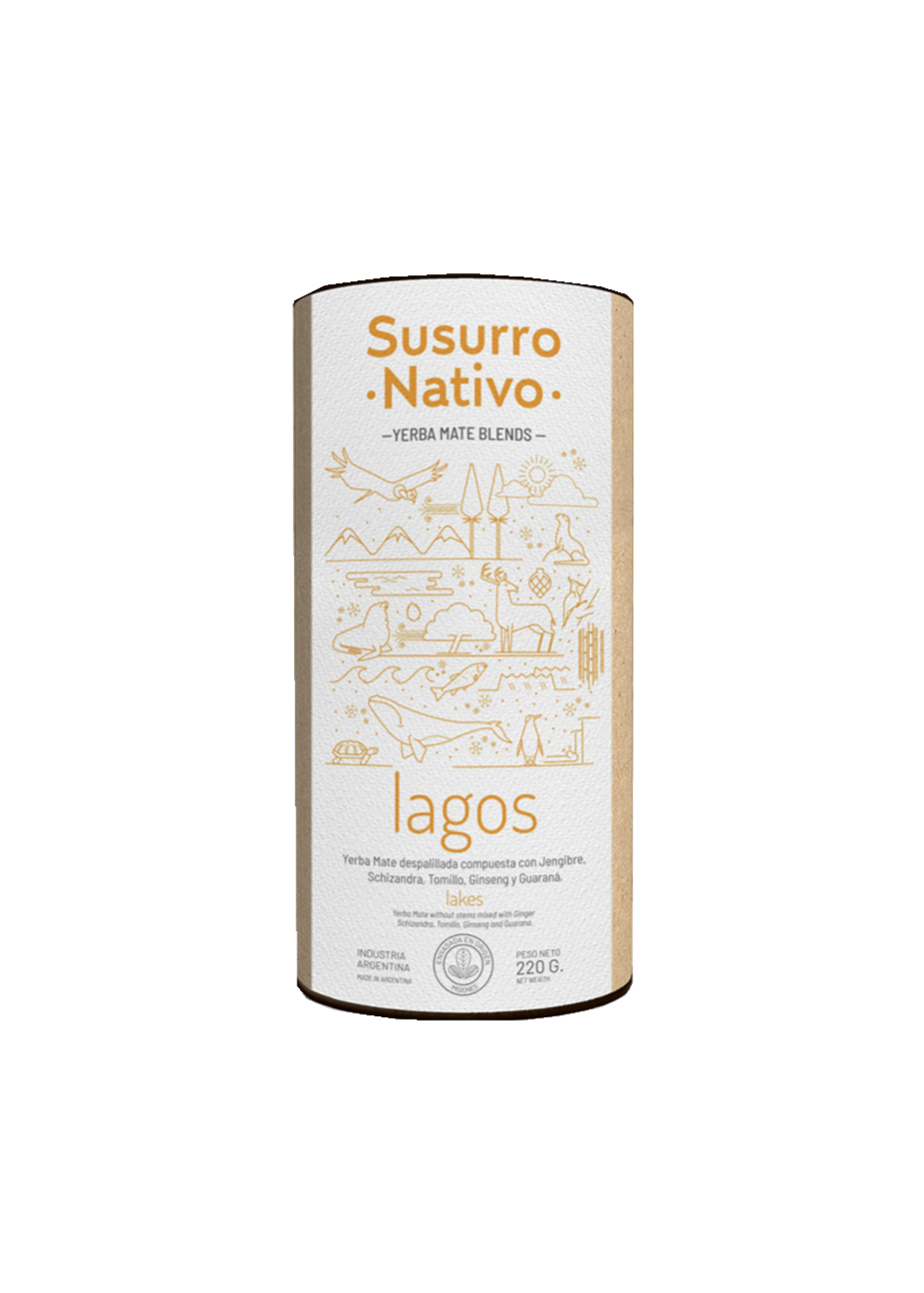 SUSURRO NATIVO YERBA BLEND LAGOS 220G