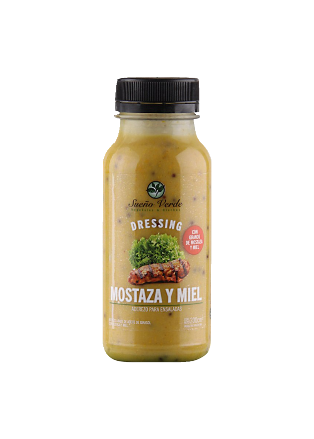 SUENO VERDE ADEREZO MOSTAZA/MIEL 200ML