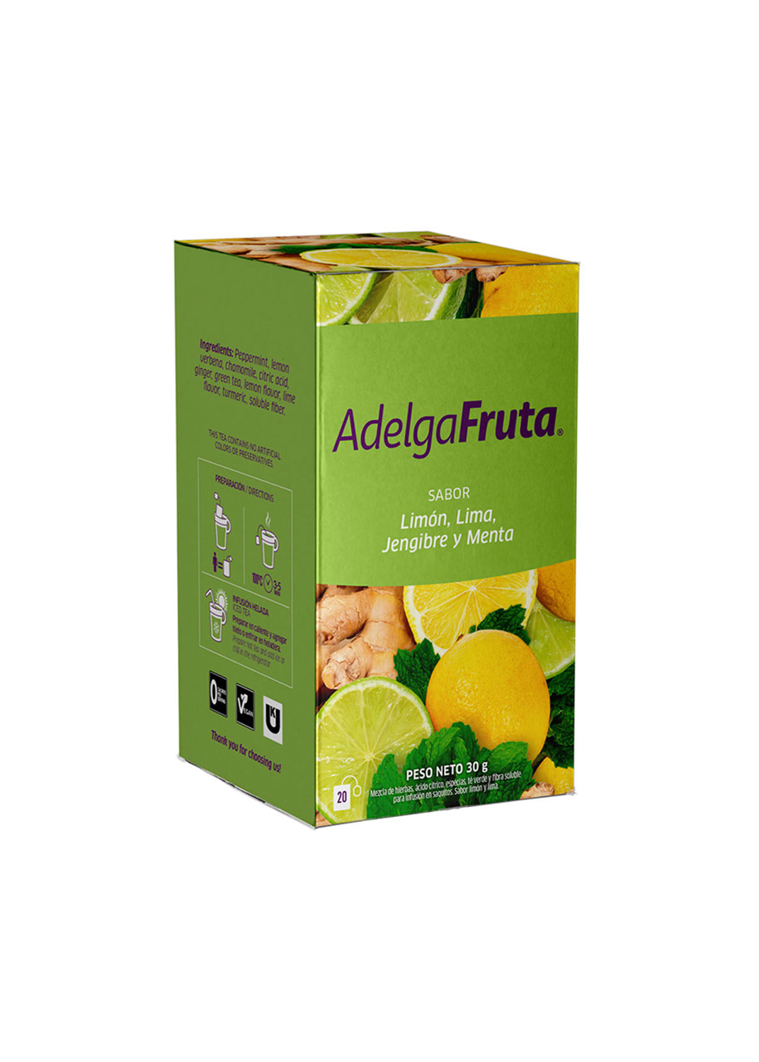 SAINT GOTTARD ADELGAFRUTA LIMON 20SQ