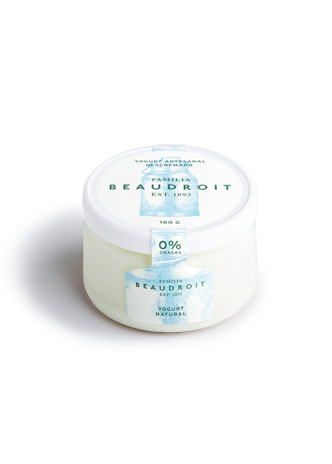 BEAUDROIT BEAUDROIT YOGURT NATURAL 0% 16
