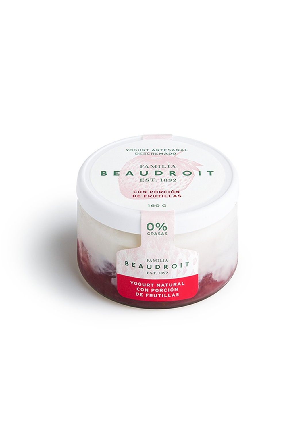 BEAUDROIT BEAUDROIT YOGURT FRUTILLA 0% 1