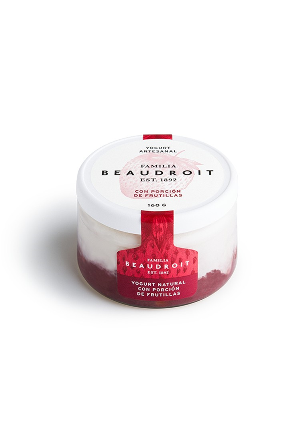 BEAUDROIT BEAUDROIT YOGURT FRUTILLA 160G