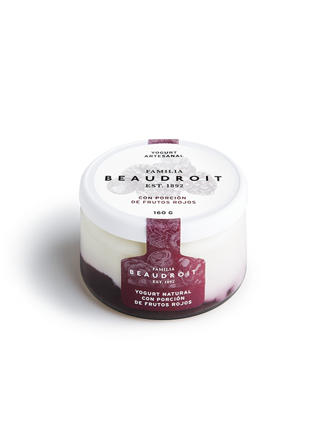 BEAUDROIT BEAUDROIT YOGURT F. ROJOS 160G