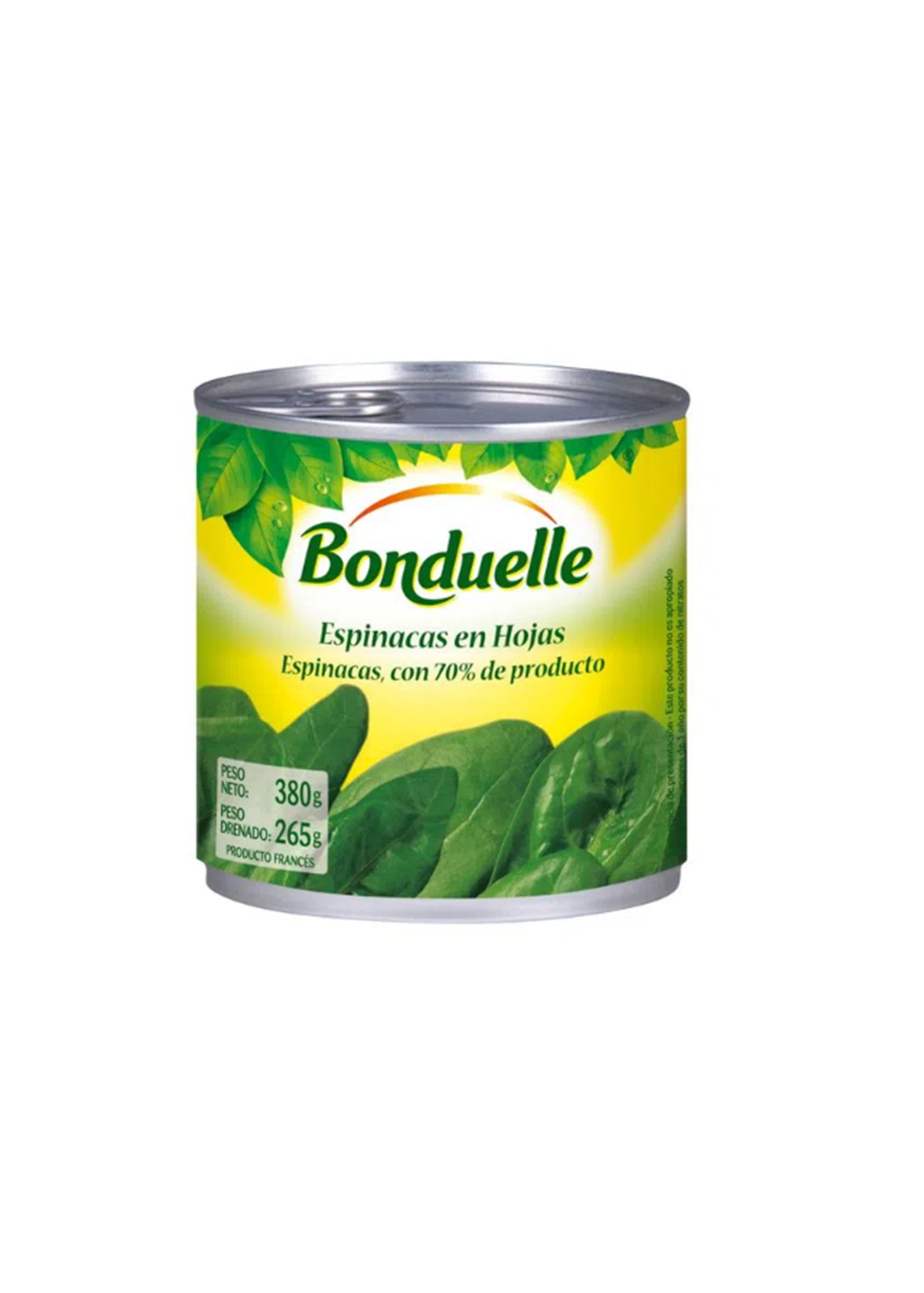 BONDUELLE ESPINACA 380G