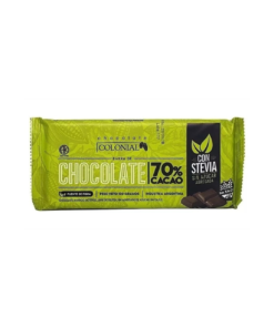 COLONIAL COLONIAL CHOCO STEVIA 70%CACA