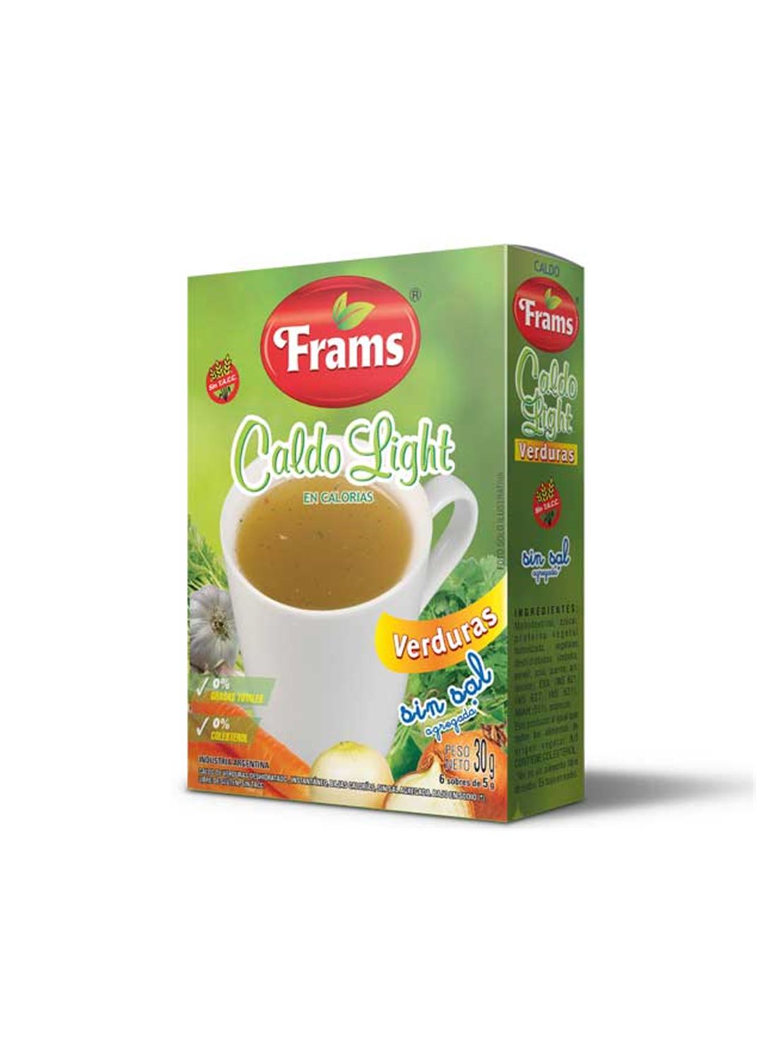 FRAMS CALDO VERDURA S/S 30G