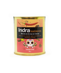 INDRA TEABLENDS      SWEET CHILI LATA 80G