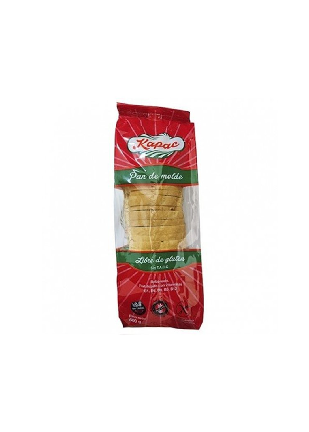 KAPAC PAN DE MOLDE S/TACC X600G