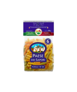 PAESE DI SAPORI FUSILLI TRICO N34 500G APLV