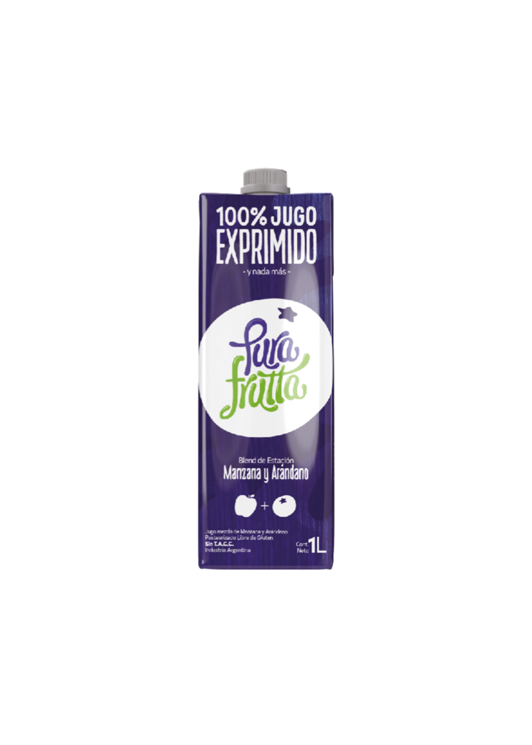 PURA FRUTTA MANZANA VERDE ARANDANO 1L