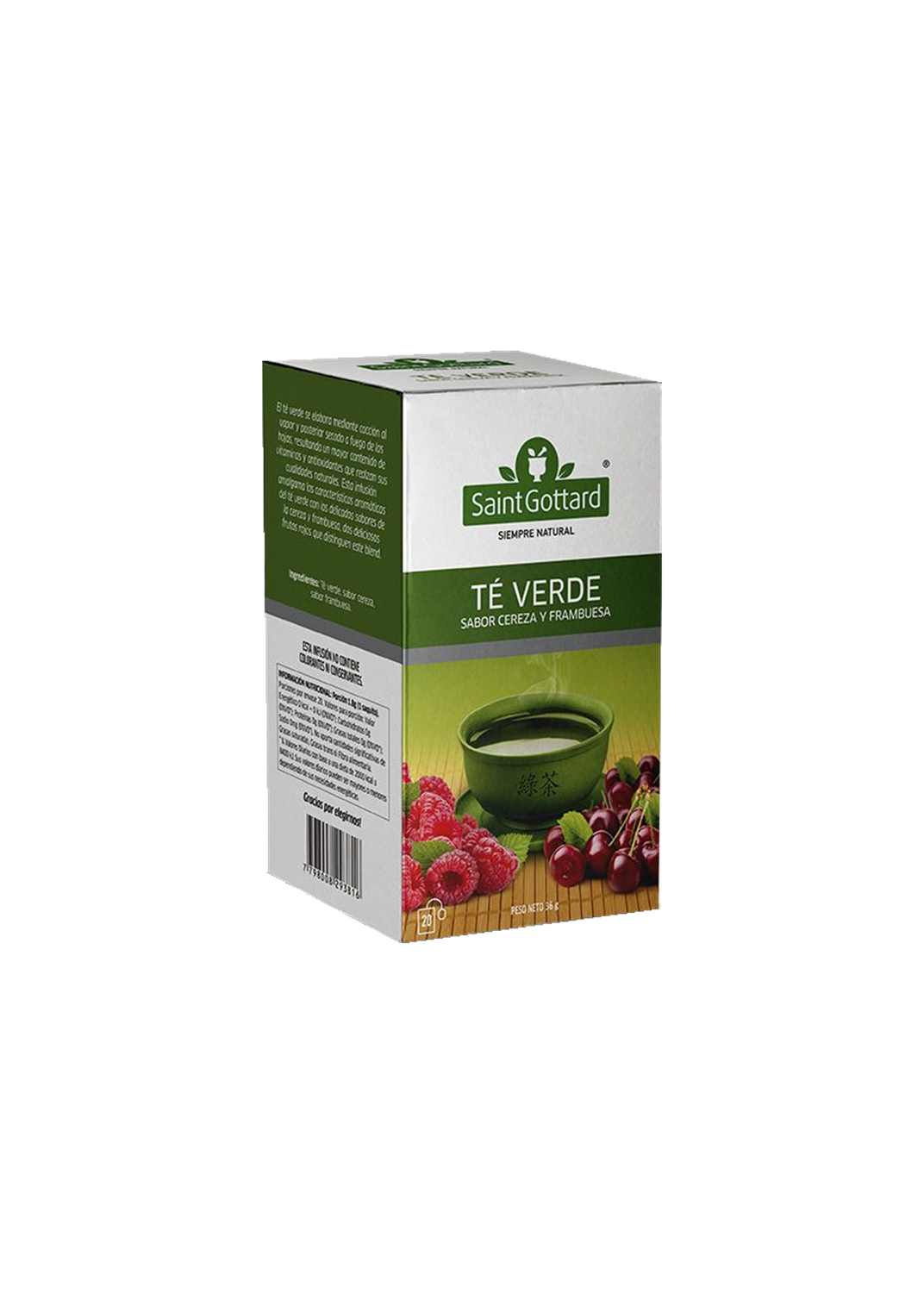SAINT GOTTARD TE VERDE/CEREZA FRAM X20U