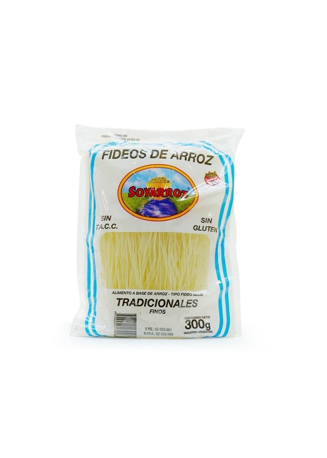 SOYARROZ SOYARROZ FIDEO FINO 3OOG