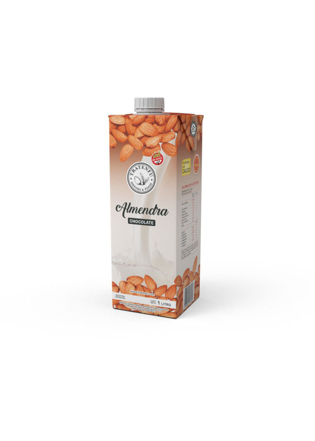 TRATENFU ALMENDRA CHOCO APLV 1L