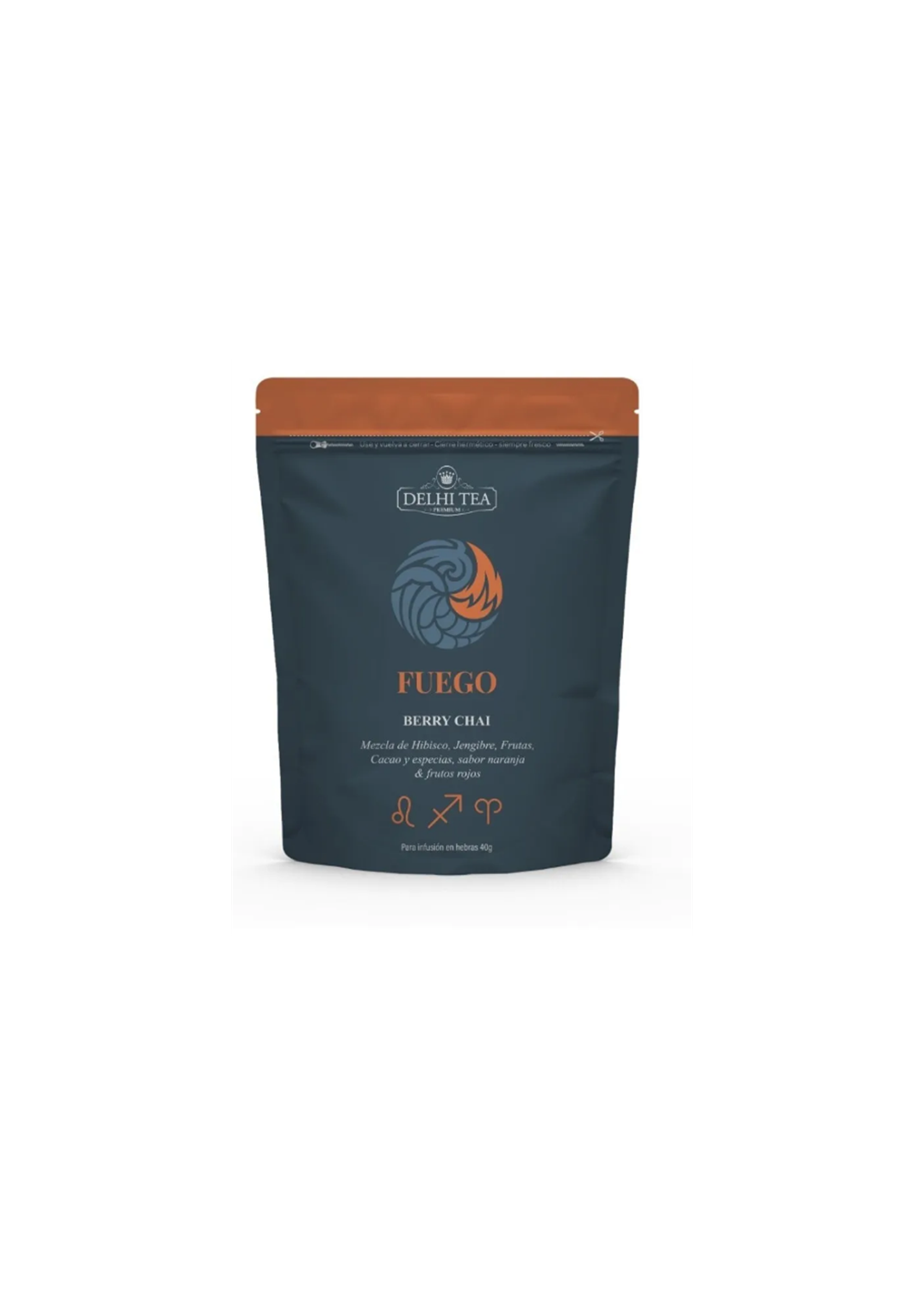 DELHI TEA DOYPACK FUEGO 40G
