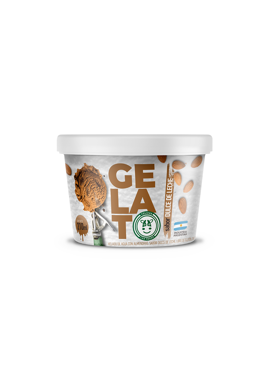FELICES LAS VACAS HELADO DULCE D ELCHE 210ML