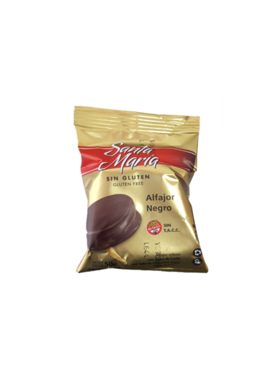 SANTA MARIA ALFAJOR NEGRO