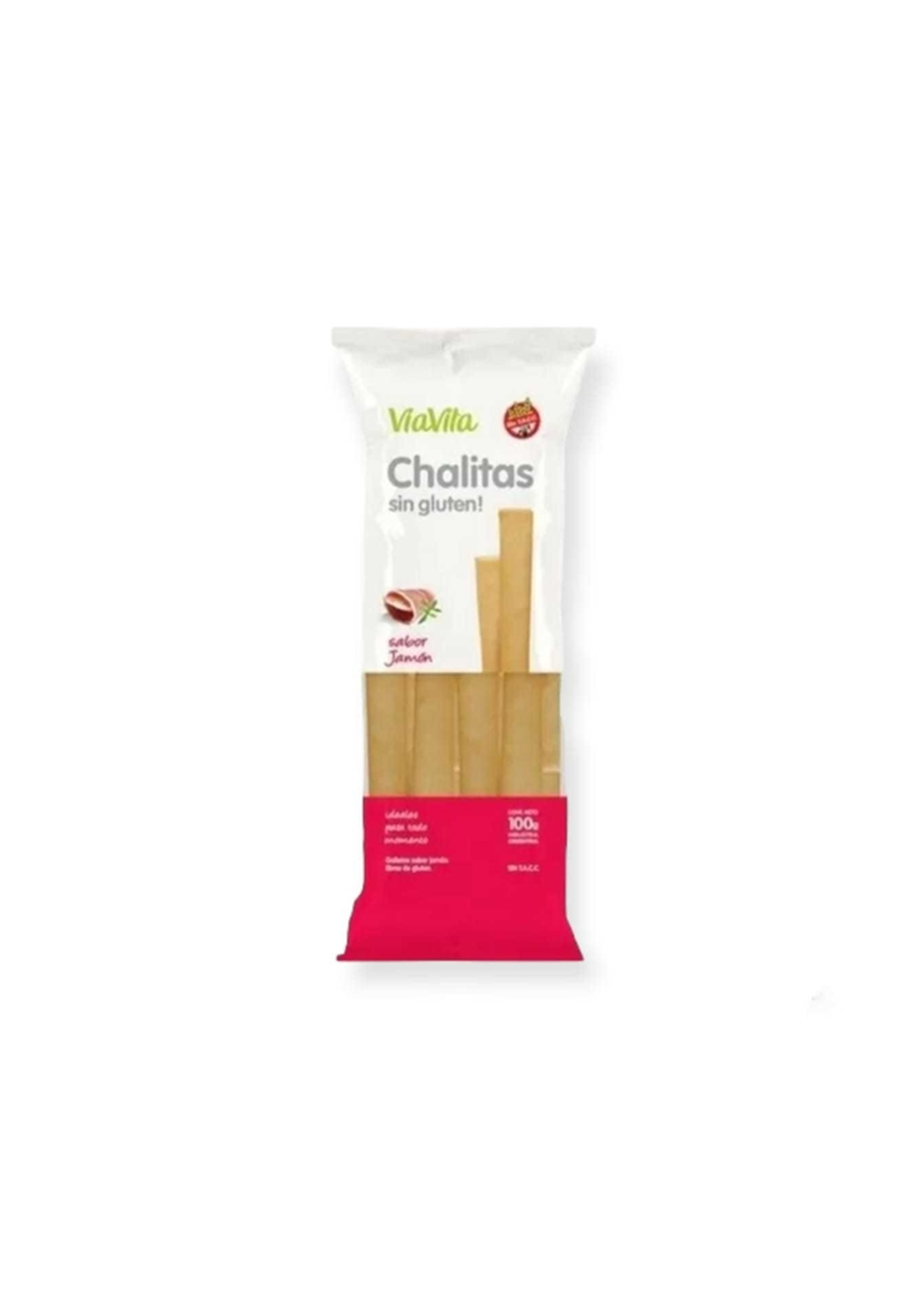 VIAVITA VIAVITA CHALITAS JAMON 100G