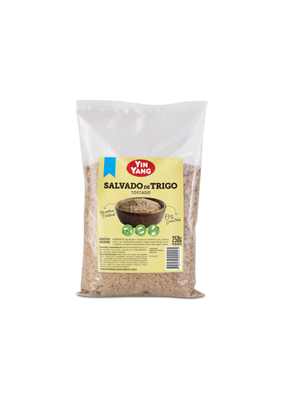 YIN YANG SALVADO TRIGO TOST 250G APLV