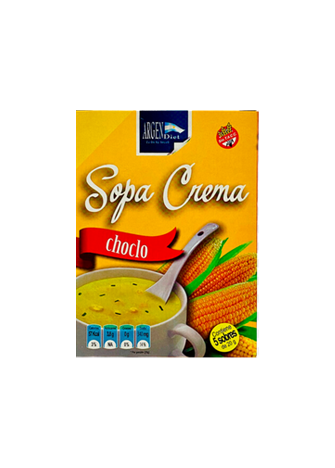 ARGENDIET ARGENDIET SOPA CREMA CHOCLO 5S