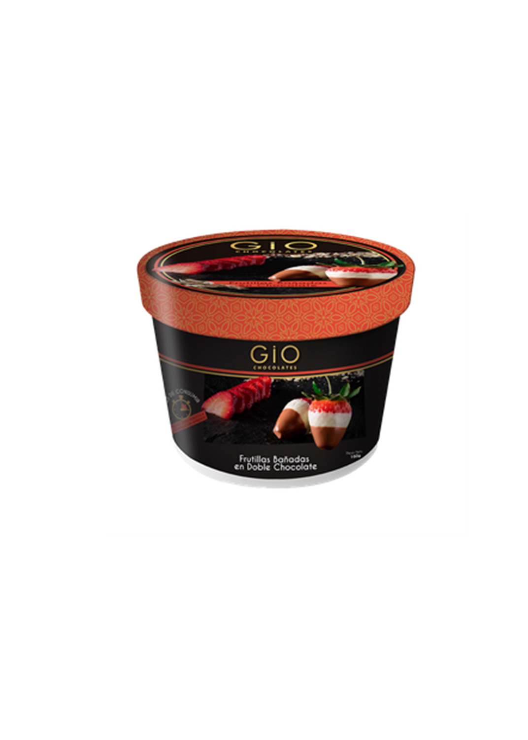 GIO Frutilla Bañada con Chocolate 160G