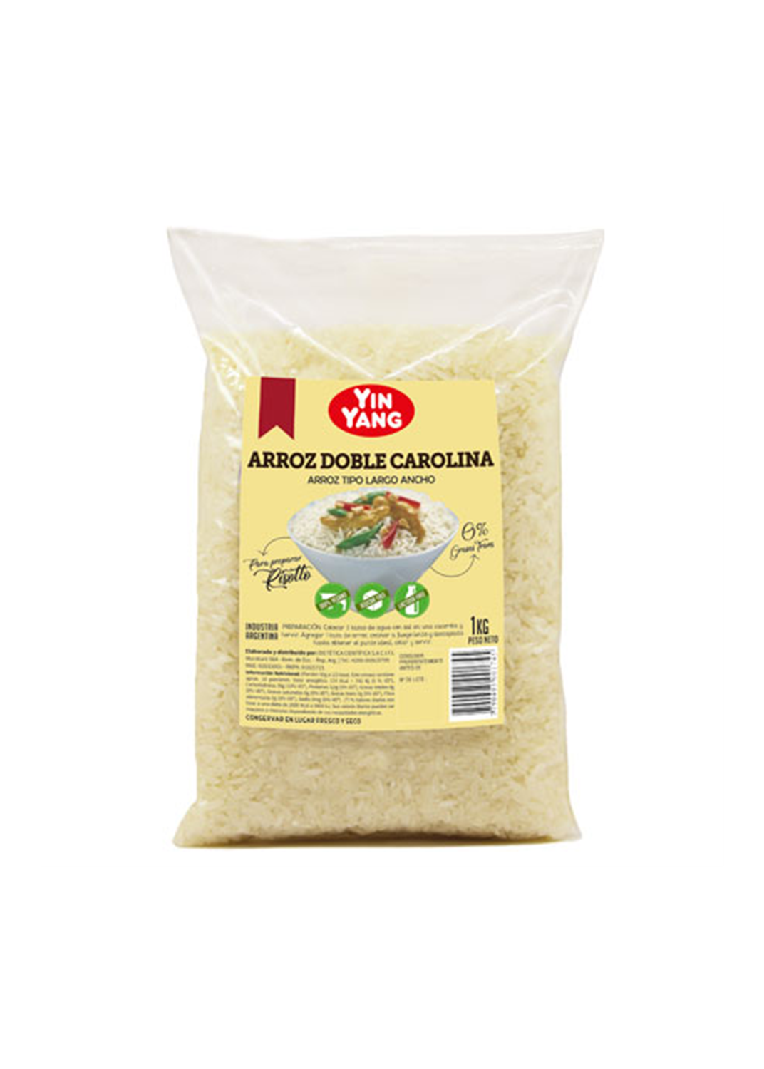 YIN YANG ARROZ DOBLE CAROLINA 1K