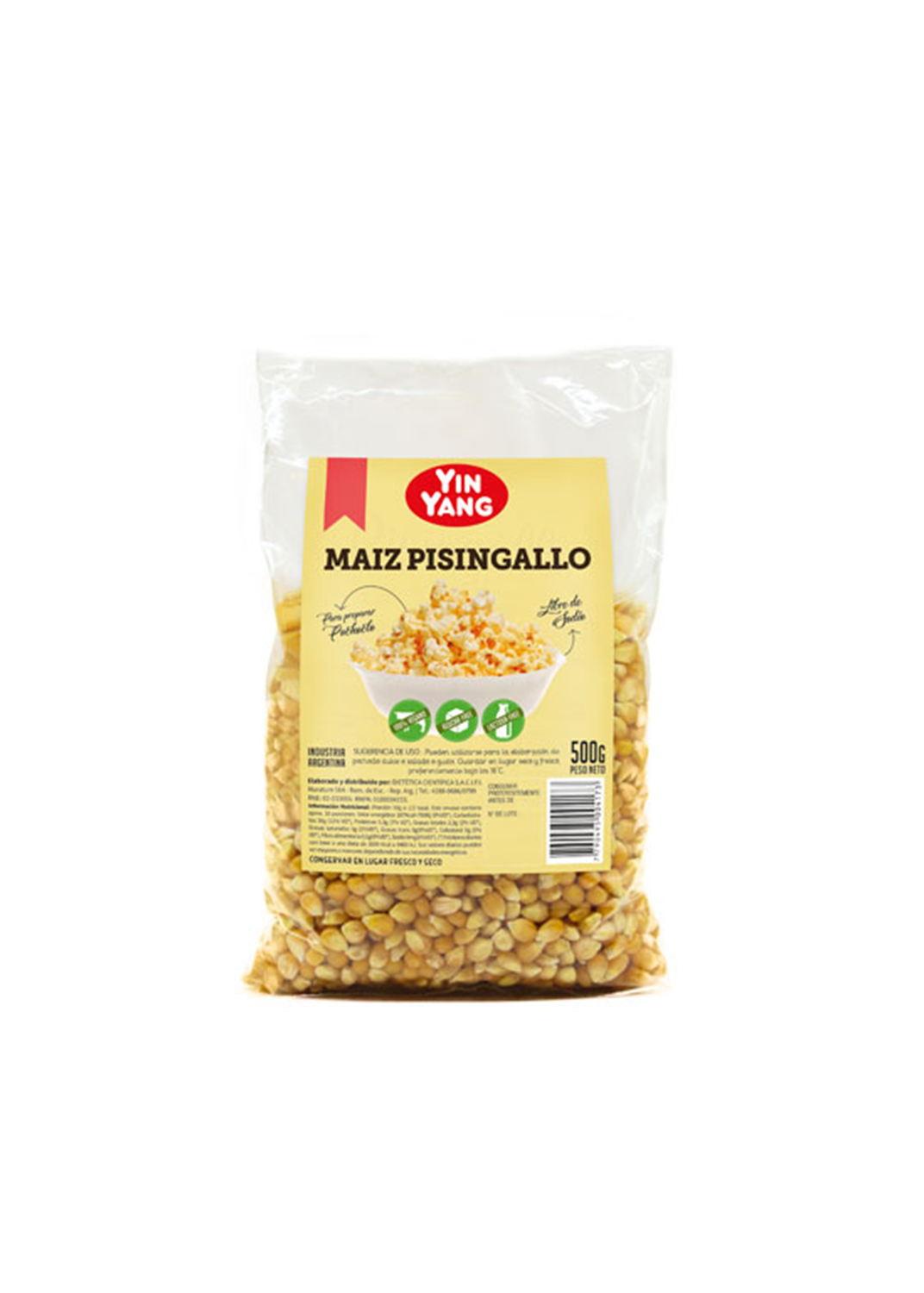 YIN YANG MAIZ PISINGALLO 500G