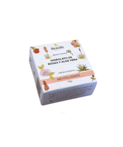 BIOMILLE JABON ROSA Y ALOE 90G