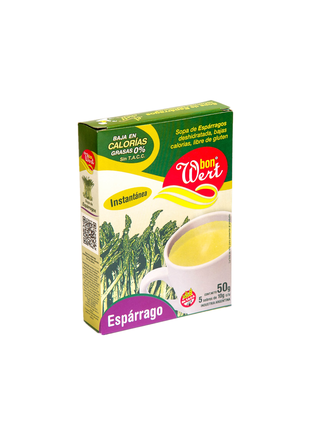 BON WERT SOPA ESPARRAGO 50G