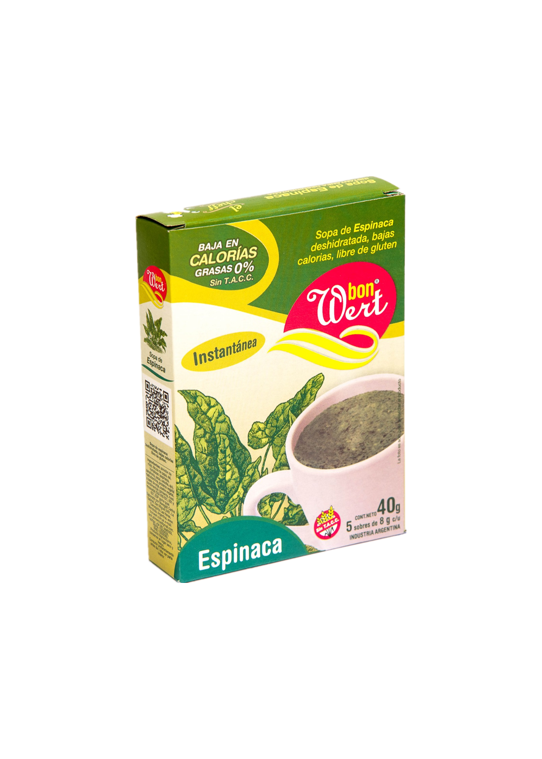 BON WERT SOPA ESPINACA 50G