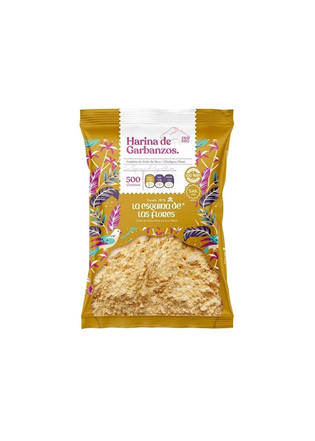 ESQUINA DE LAS FLORES Harina de Garbanzos 500G