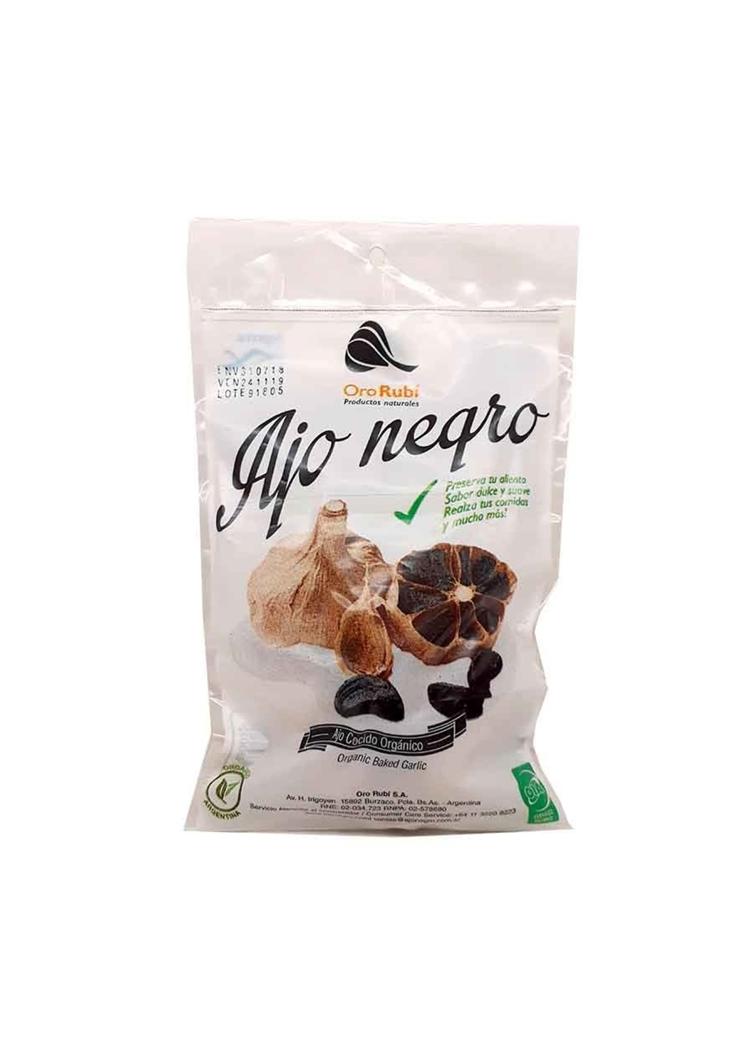 ORO RUBI ORO RUBI AJO NEGRO 1U