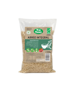 YIN YANG ARROZ INTEGRAL ORGANICO 500G