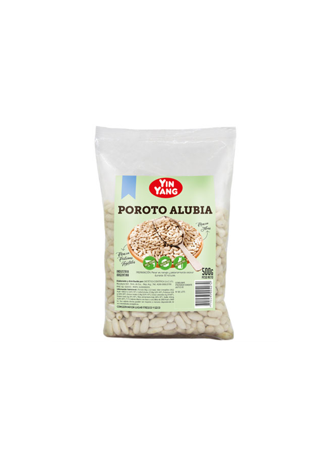 YIN YANG POROTO ALUBIA 500G