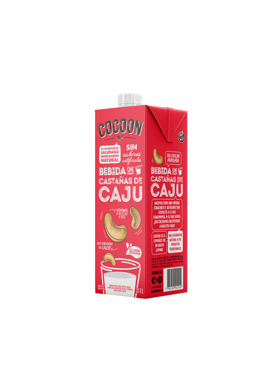 COCOON BEBIDA DE CAJU 1L