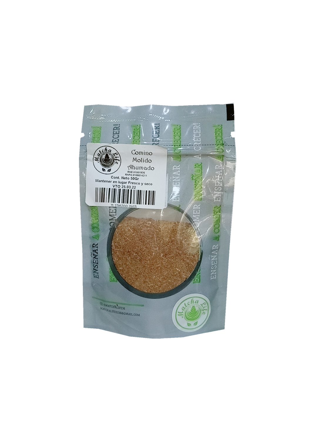 COMINO MOLIDO AHUMADO 50G
