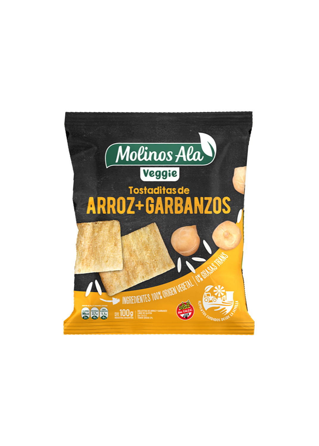MOLINOS ALA TOSTADITAS ARR/MAI/GARB 100G