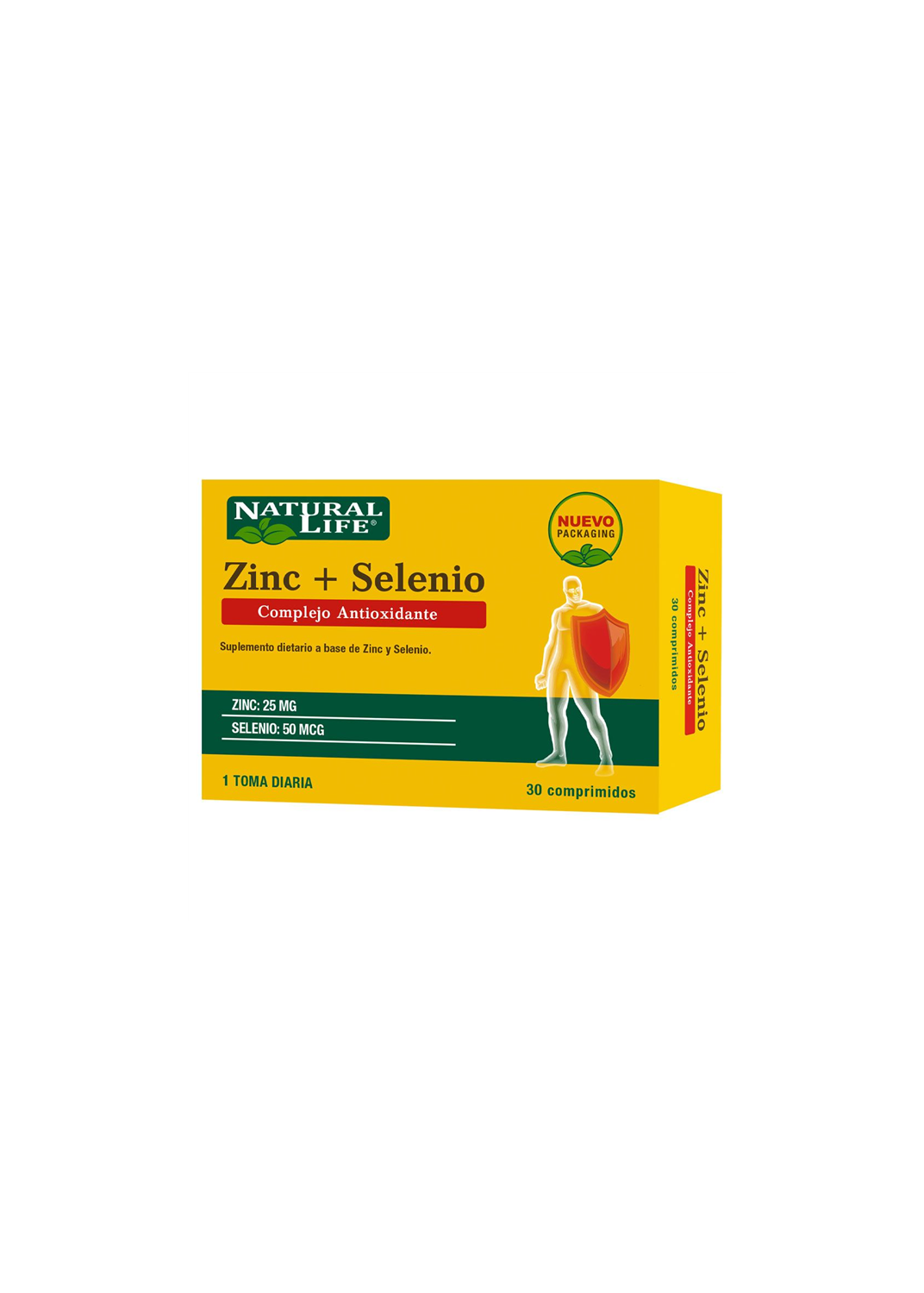 NATURAL L NATURAL L ZINC + SELENIO 30TAB