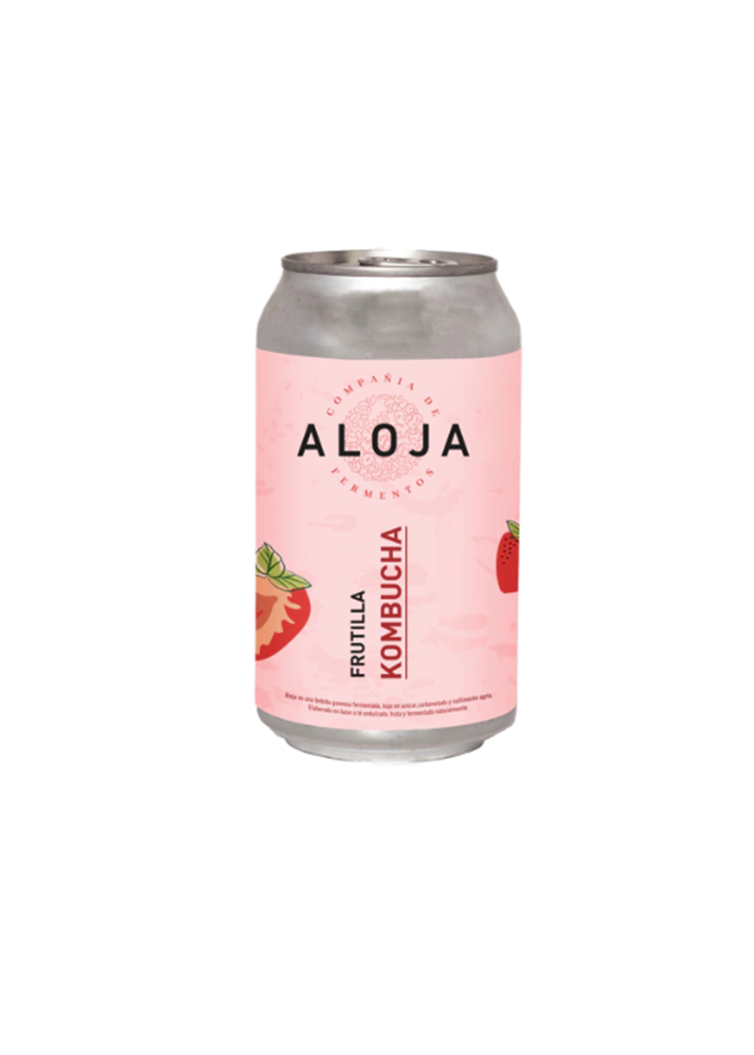ALOJA KOMBUCHA FRUTILLA 354ML