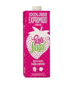 PURA FRUTTA MANZANA Y FRUTILLA 1L