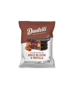 DANTELLI ALFAJOR DDL Y FRUTILLA 40G