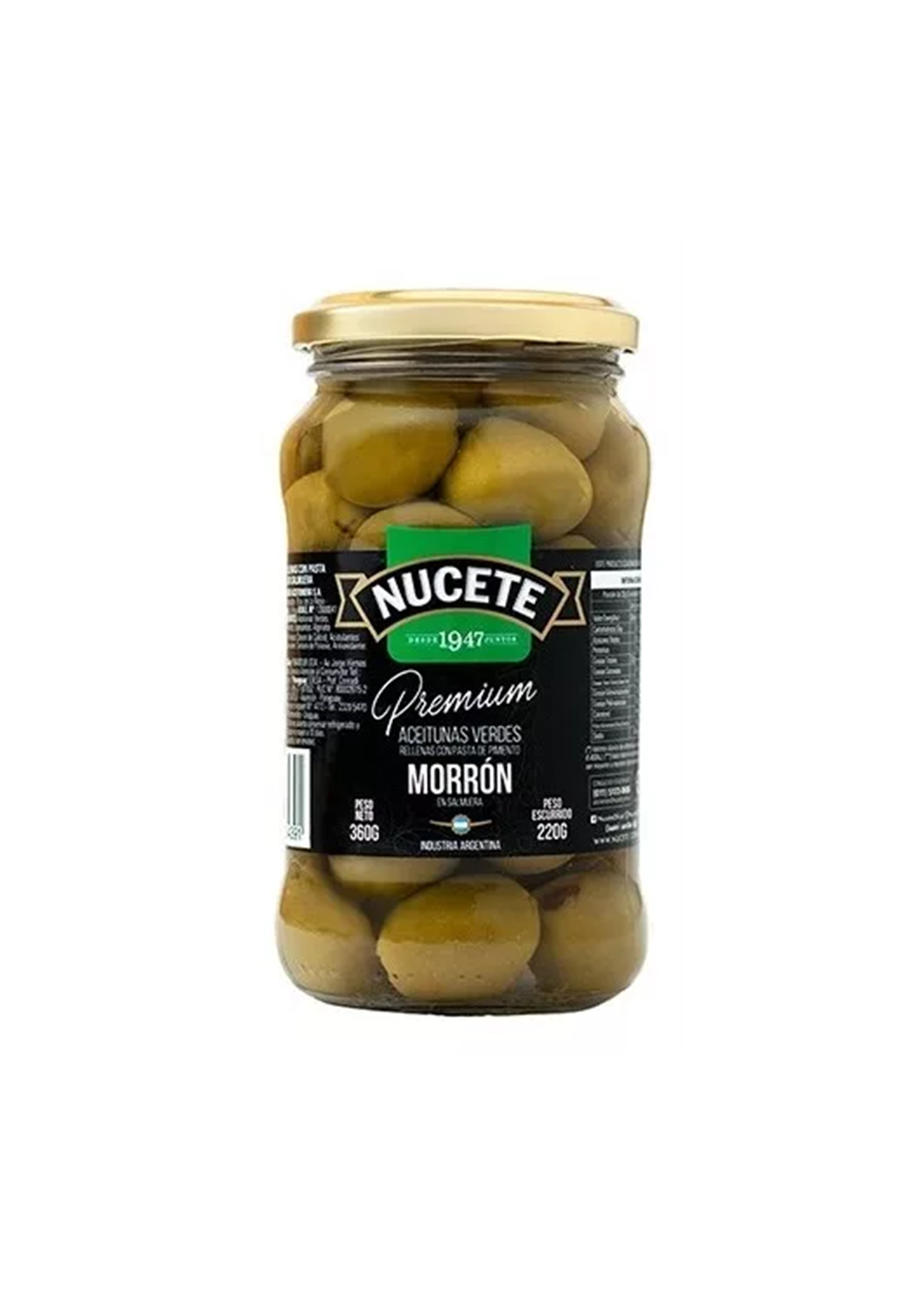 NUCETE ACEIT VERD RELL MORRON 360G