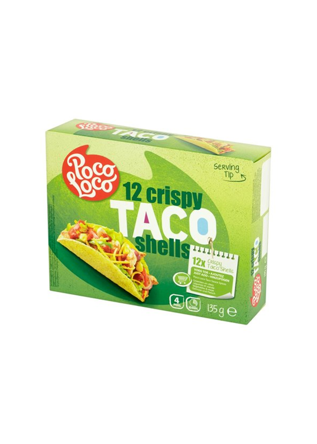 POCO LOCO Taco Shells 12U