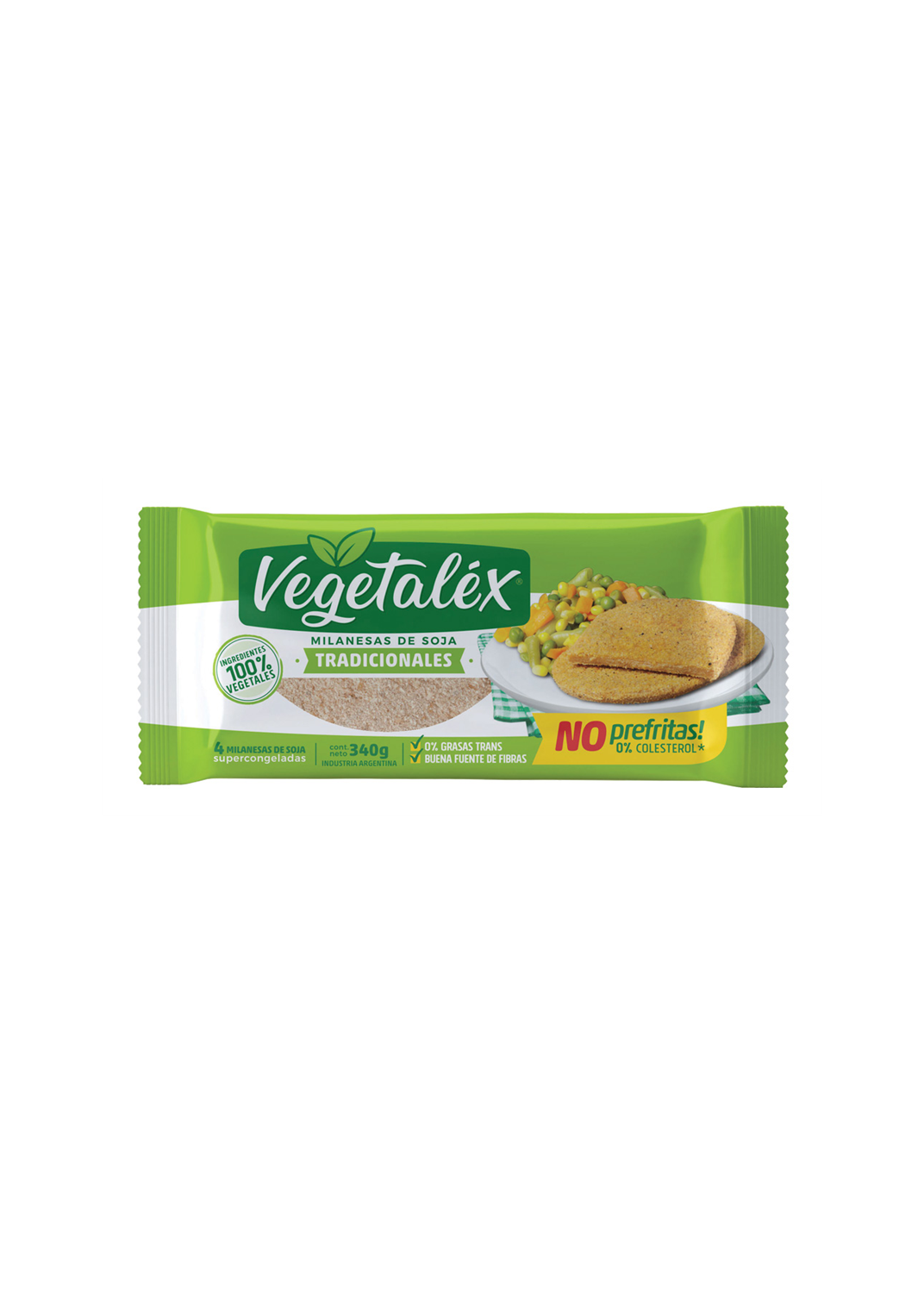 VEGETALEX Milanesa de soja 340G