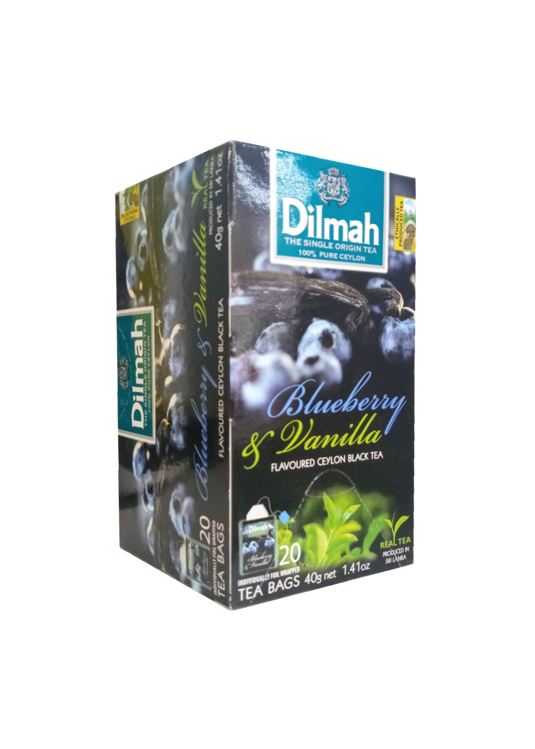 DILMAH DILMAH BLUEBERRY & VAINILLA