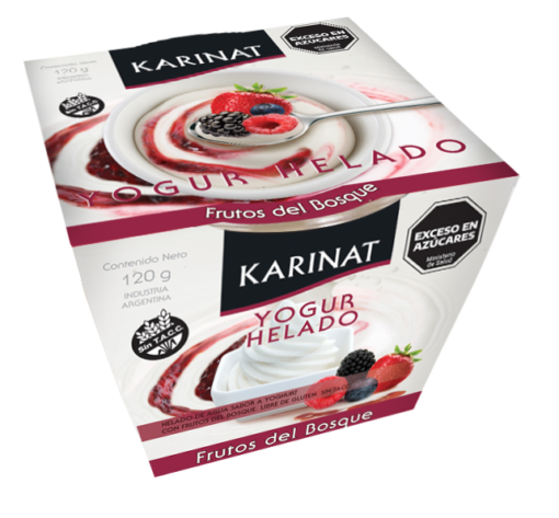 KARINAT YOGUR HELADO FRUTOS 120G
