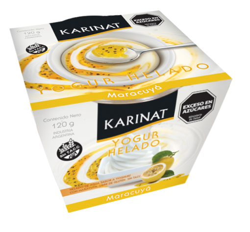 KARINAT YOGUR HELADO MARACUYA 120G