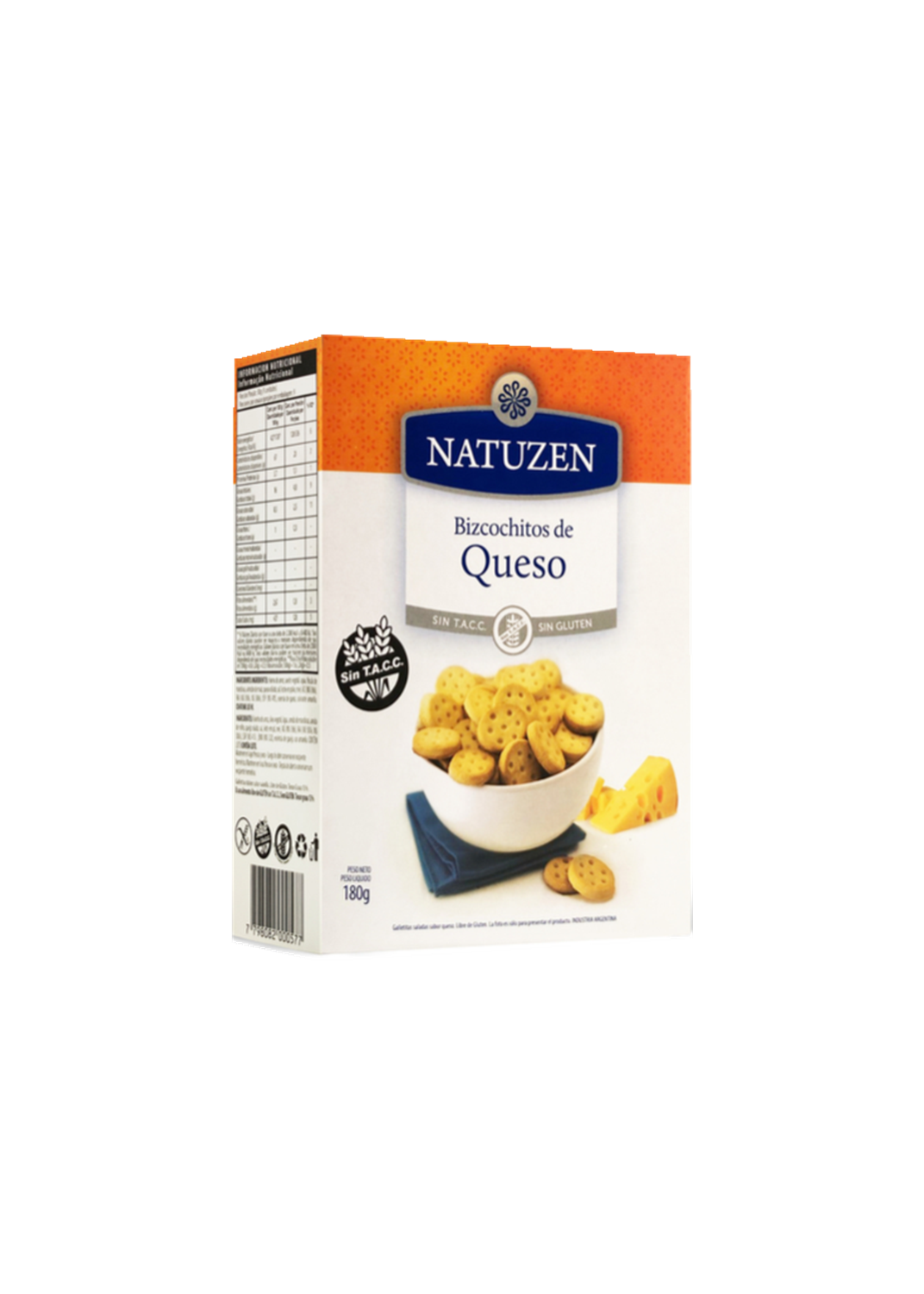 NATUZEN NATUZEN BISCOCHITOS DE QUESO