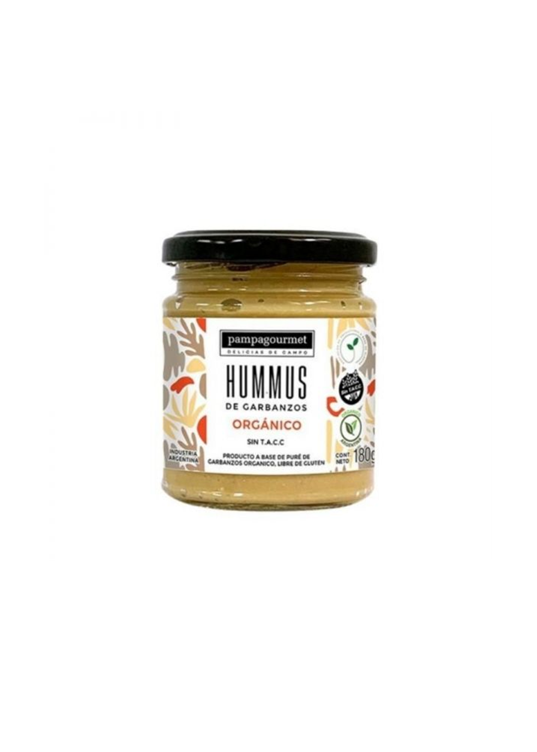 PAMPAGOUMET HUMMUS D GARBANZOS ORG. 180G