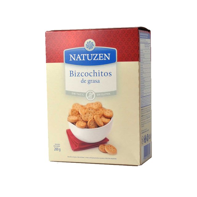 NATUZEN NATUZEN BIZCOCHITOS 200G