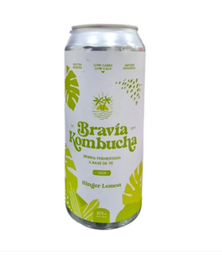 BRAVIA BRAVIA KOMBUCHA GINGER LEMO